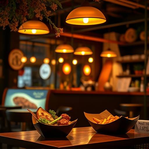 Promotional video still for a local restaurant