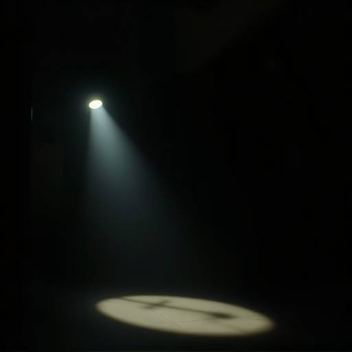 Scene from a short film with dramatic lighting
